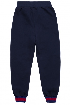 Elasticated cuffs sweatpants, zdjęcie 2 Elasticated cuffs sweatpants od Gucci Kids